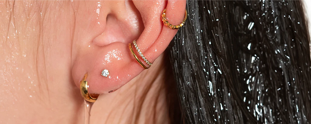 Waterbestendige piercingsieraden