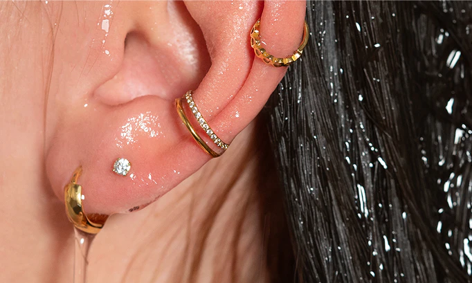 Waterbestendige piercingsieraden