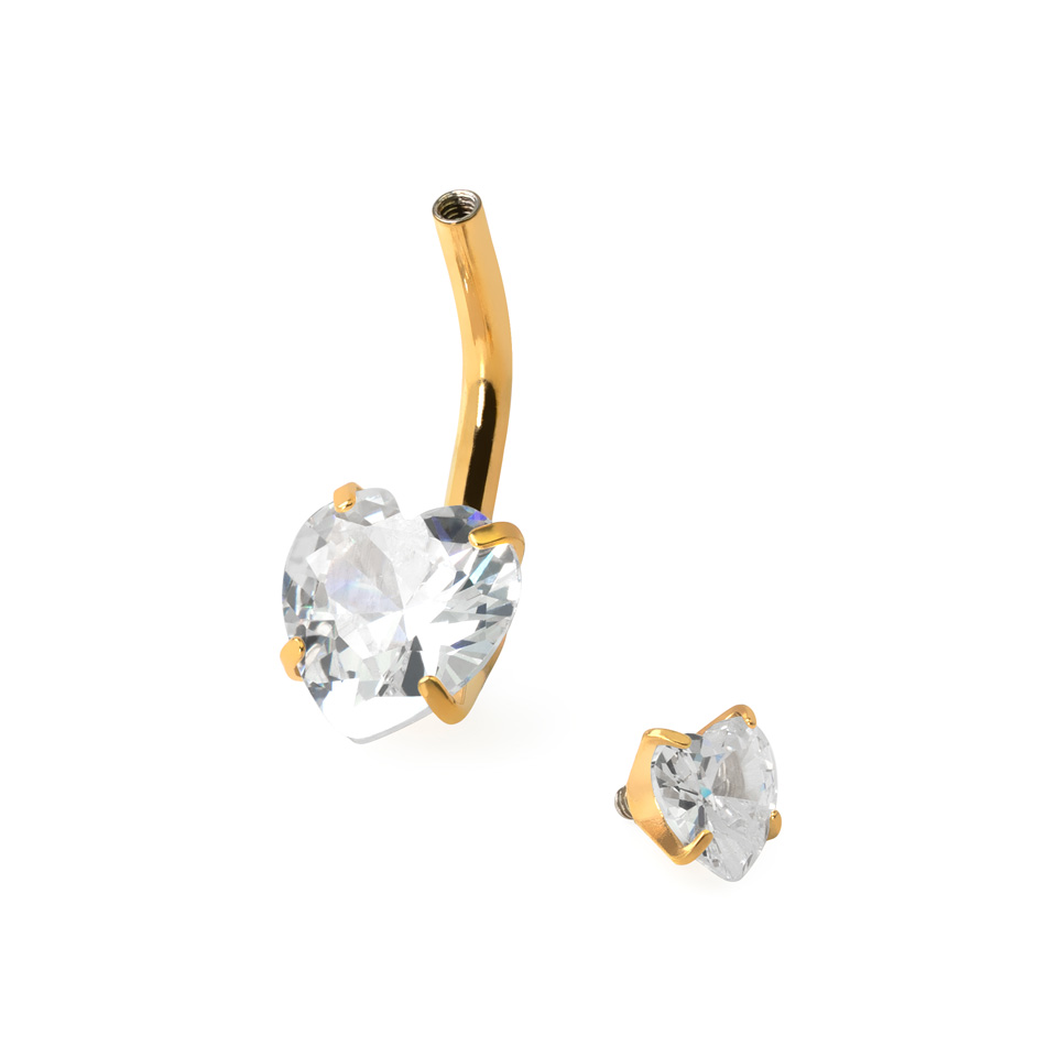 Intern Geschroefde Titanium Navelpiercing Met Millennium Roos Geslepen Stenen Zilver Intern Geschroefde Titanium Navelpiercing Met Millennium Roos Geslepen Stenen Zilver