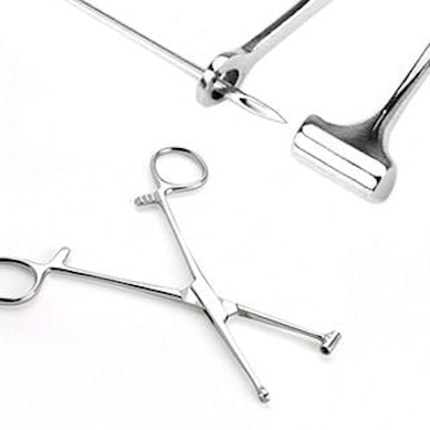 Bucket en tragus forceps