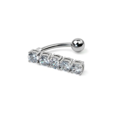 Navelpiercing met bewegelijk deel