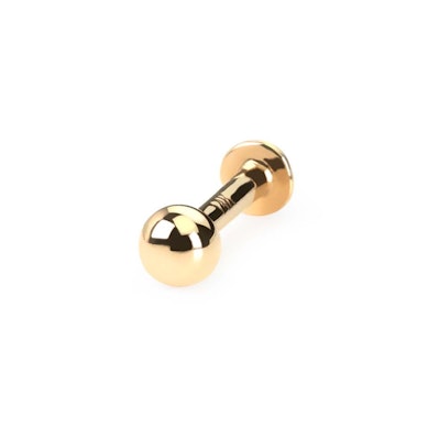 Labret uit 14 karaats goud