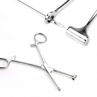 Bucket en tragus forceps