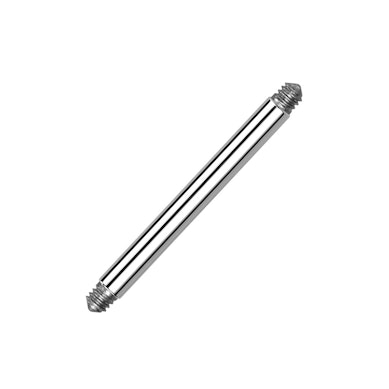 Losse rechte staaf uit titanium