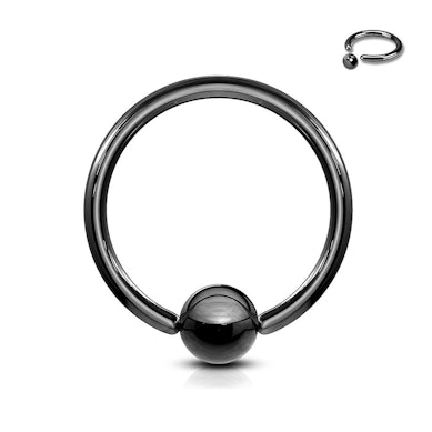 Ring met kralen sluiting.