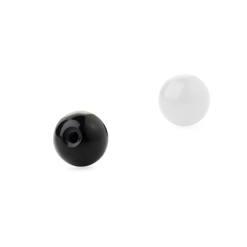Piercingballetje uit acryl in veel verschillende kleuren en afmetingen