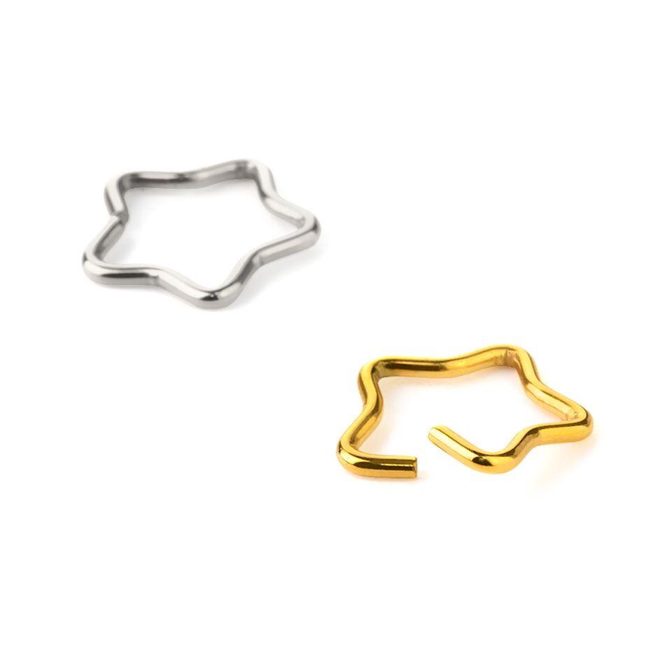 Ster voor een oorpiercing