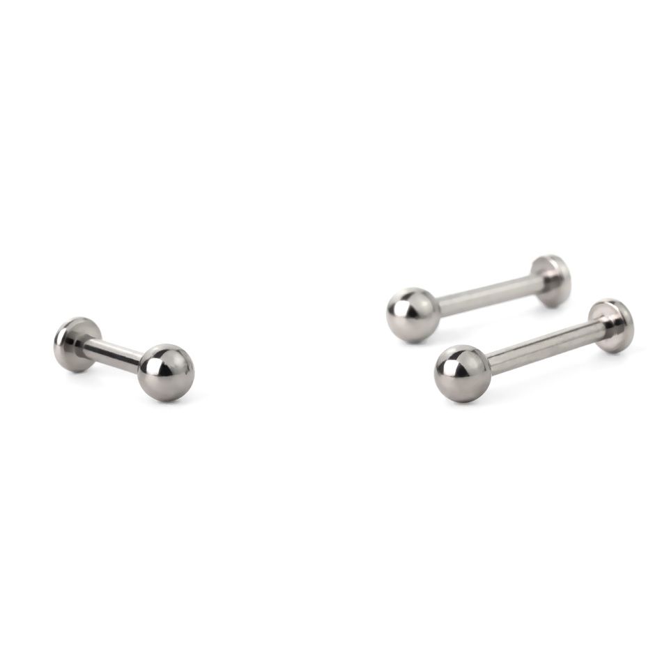 Labret uit zuiver titanium