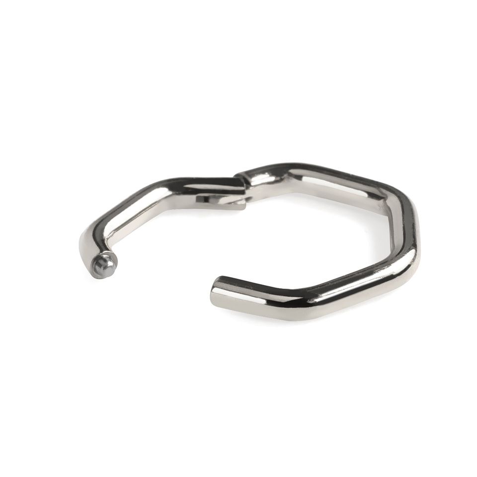 Zeshoekige titanium scharnierring