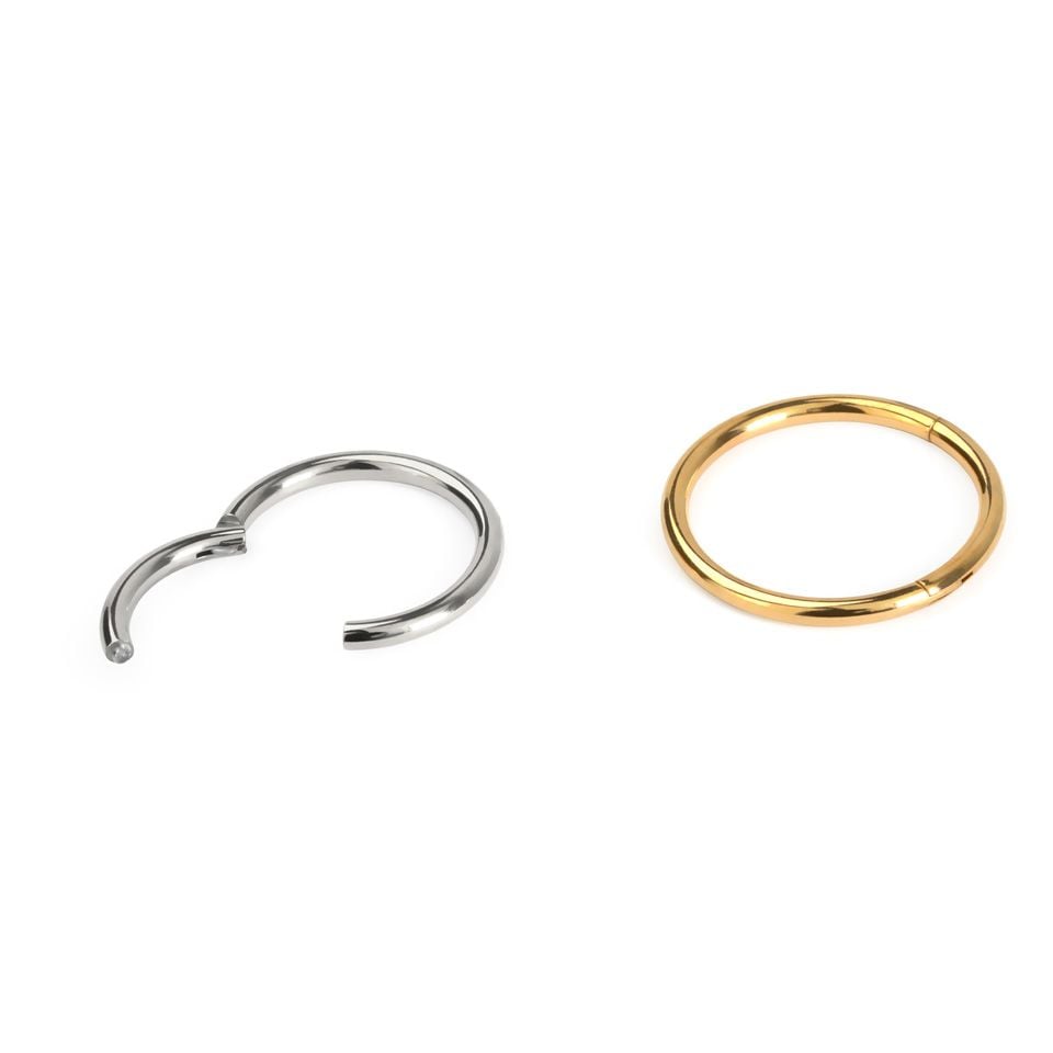 Gesloten ring met scharnier