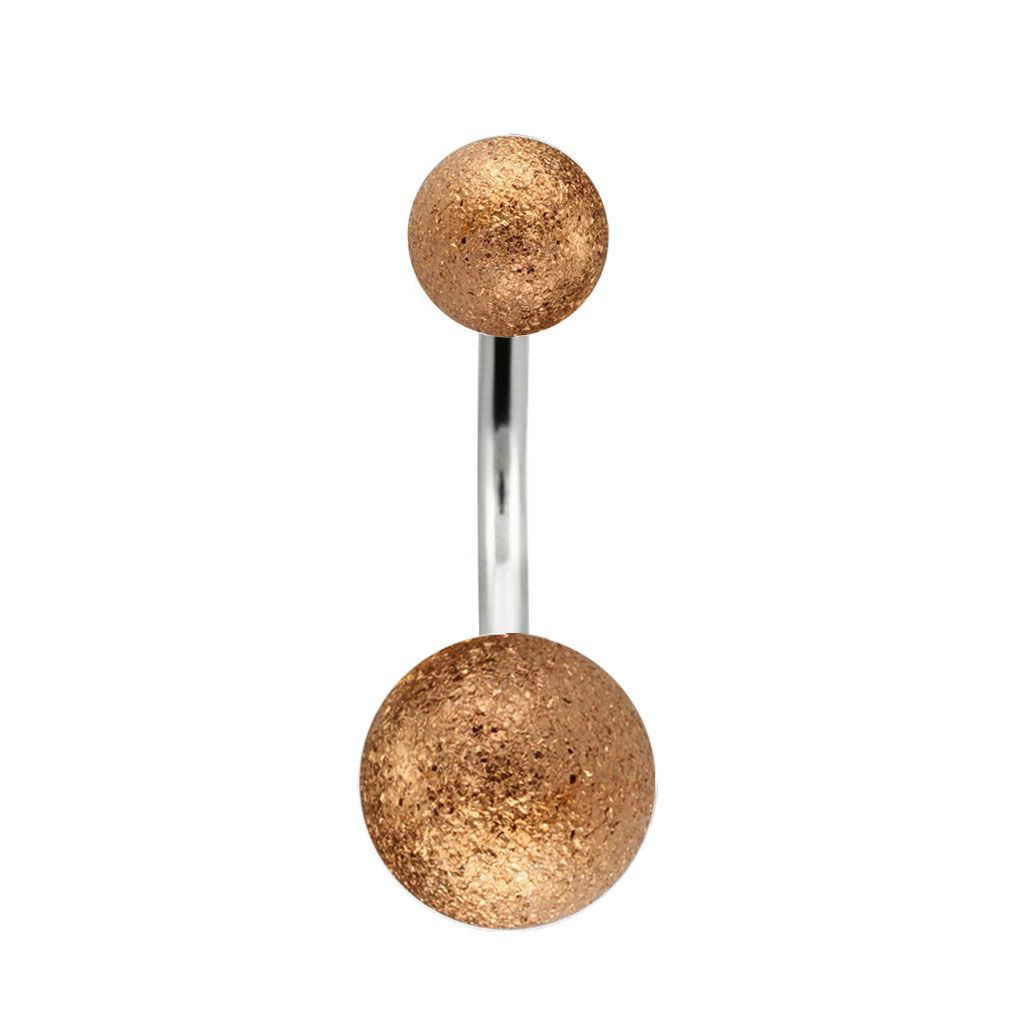 Navelpiercing met diamant look