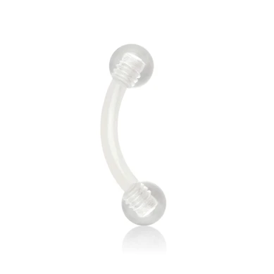 Gebogen ptfe staafje in veel kleuren