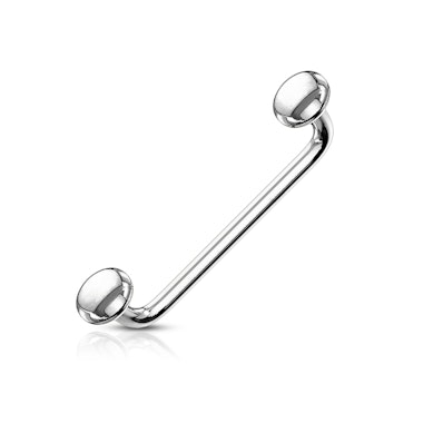 90° surface barbell met vlakke plaatjes