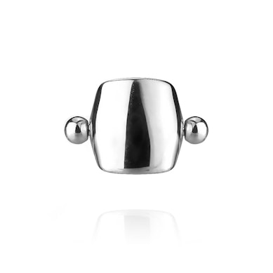 Helix piercingsieraad als schild