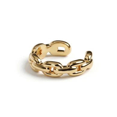 Earcuff met kettingdesign