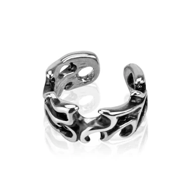 Earcuff met gaatjespatroon