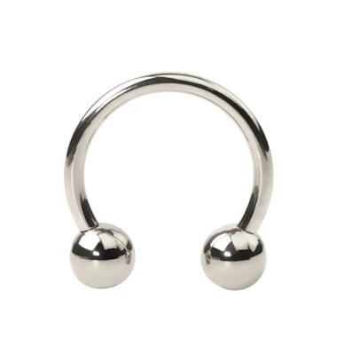Hoefijzer uit titanium
