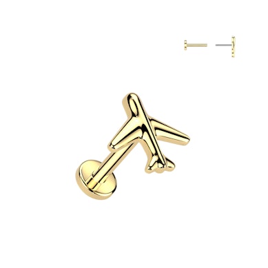 Titanium vliegtuiglabret 