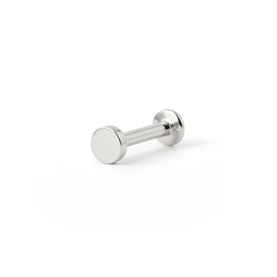 Labret met ronde punt en inwendige schroefdraad