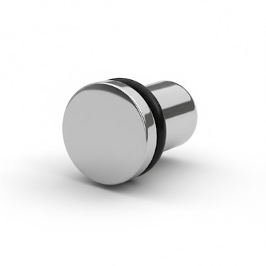 Titanium plug met spiegelglans
