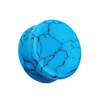 Plug uit turquoise
