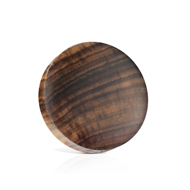 Stijlvolle organische houtplug - handgesneden