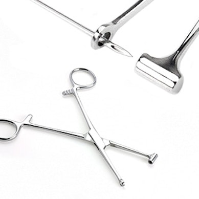 Bucket en tragus forceps