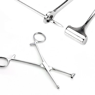 Bucket en tragus forceps