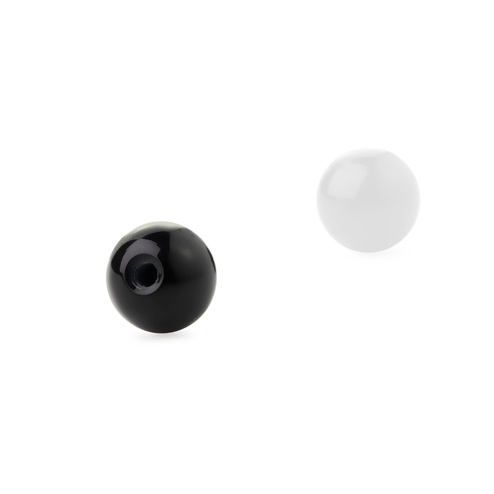 Piercingballetje uit acryl in veel verschillende kleuren en afmetingen