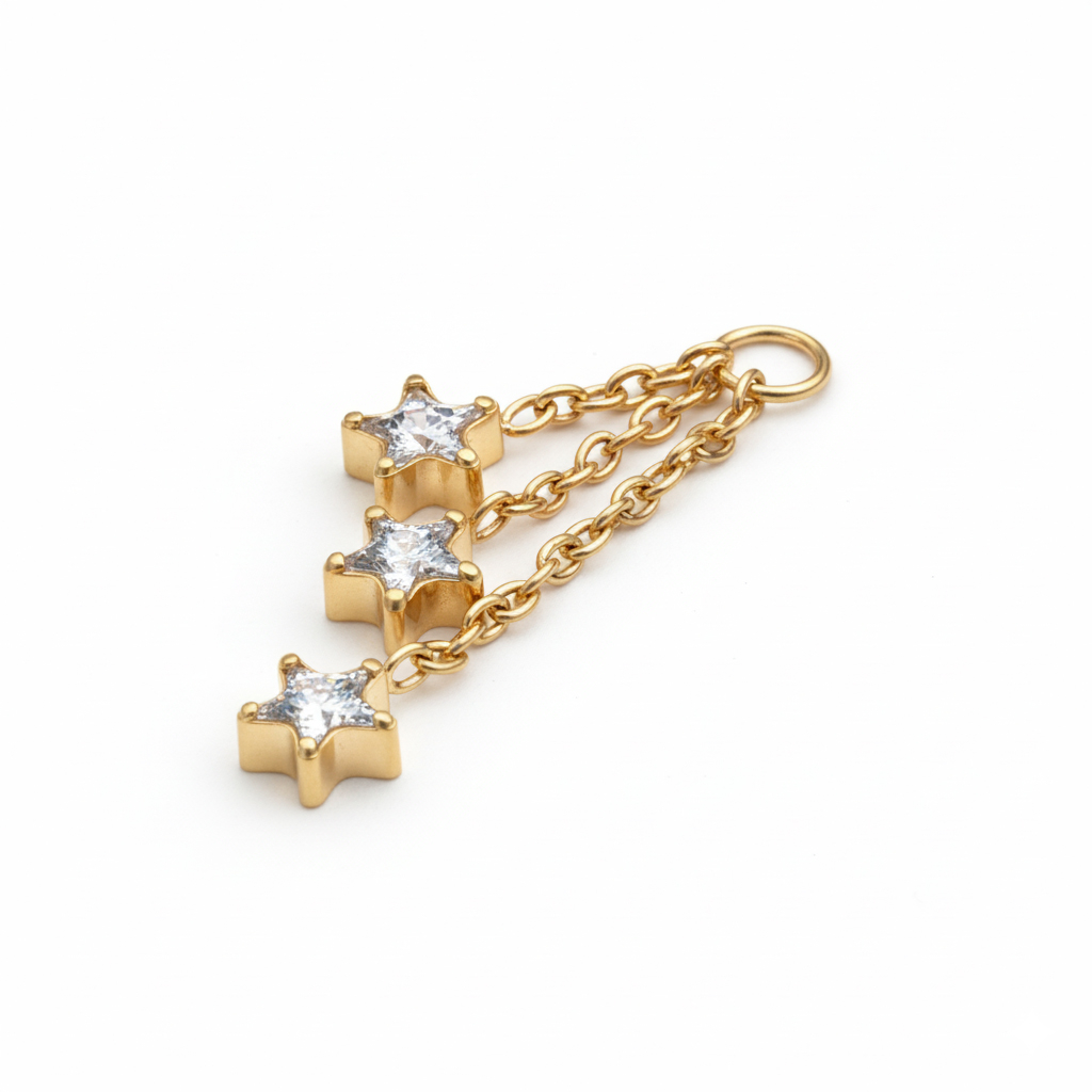 Bedeltje met drie sterren