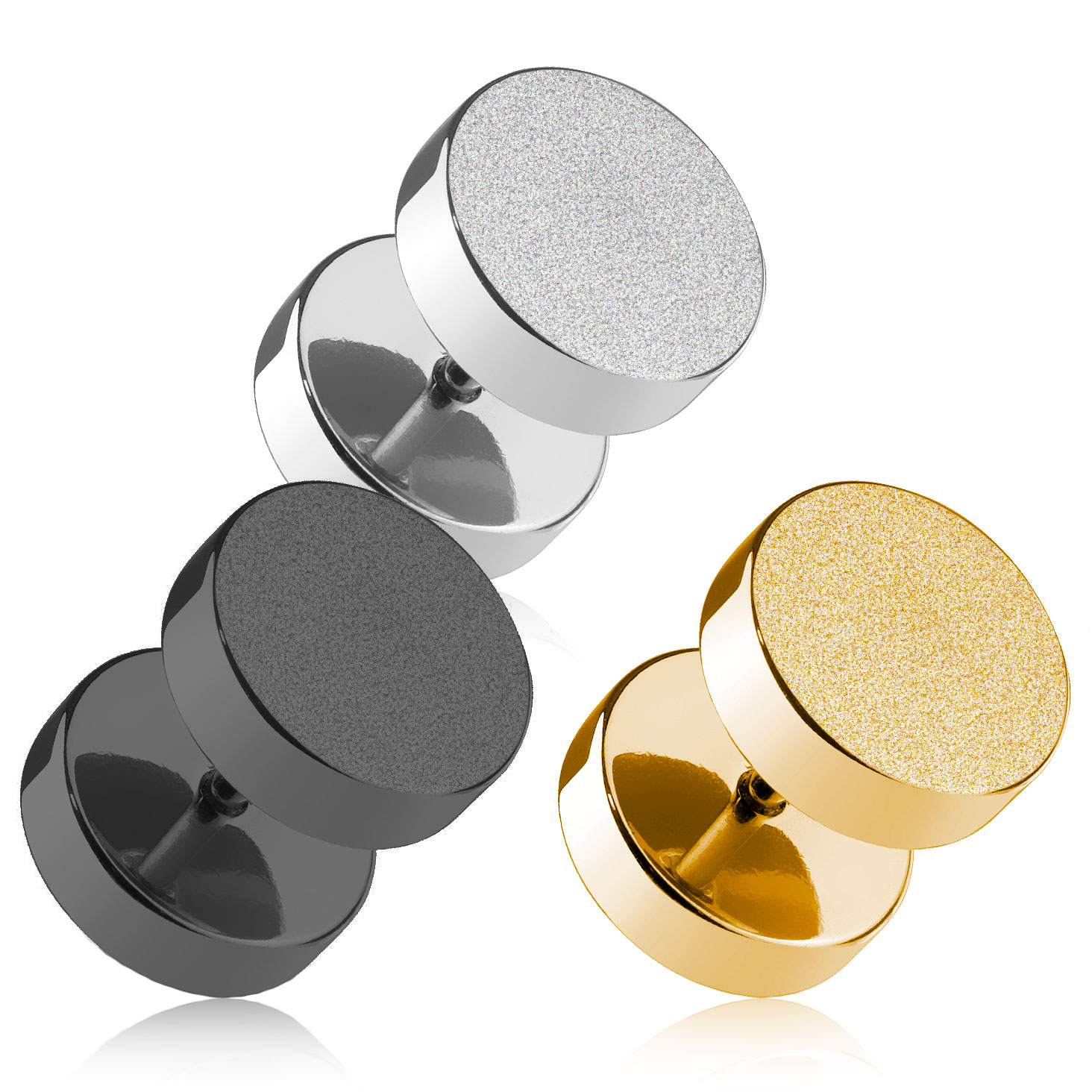 Fake plug met diamanten-look