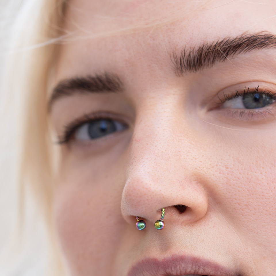 Hoefijzer met gedraaid draad