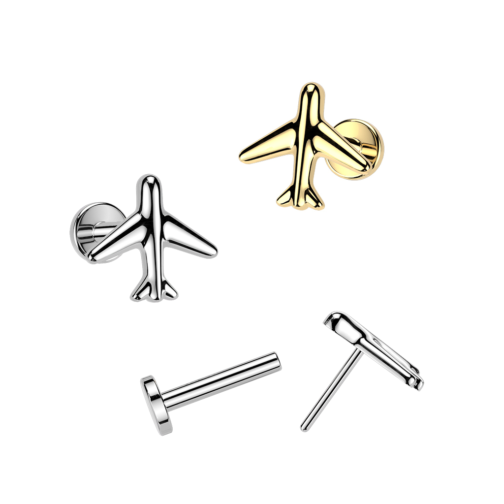 Titanium vliegtuiglabret 