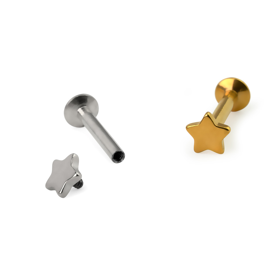 Labret met sterdesign