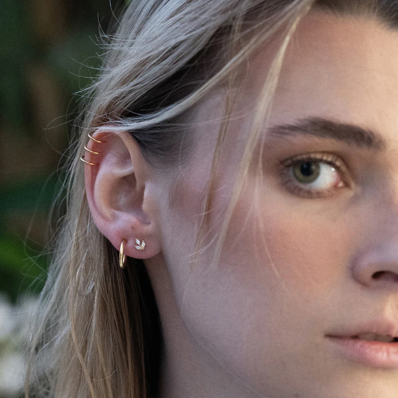 Fake oorpiercing