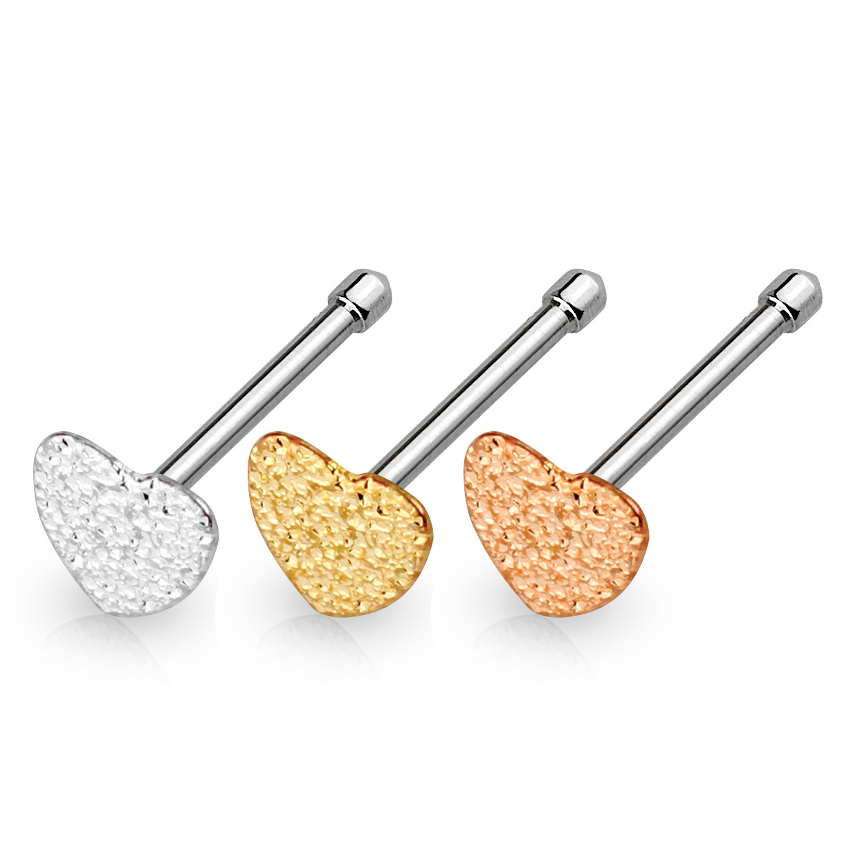 Neusstaafje met platgeslagen hartje