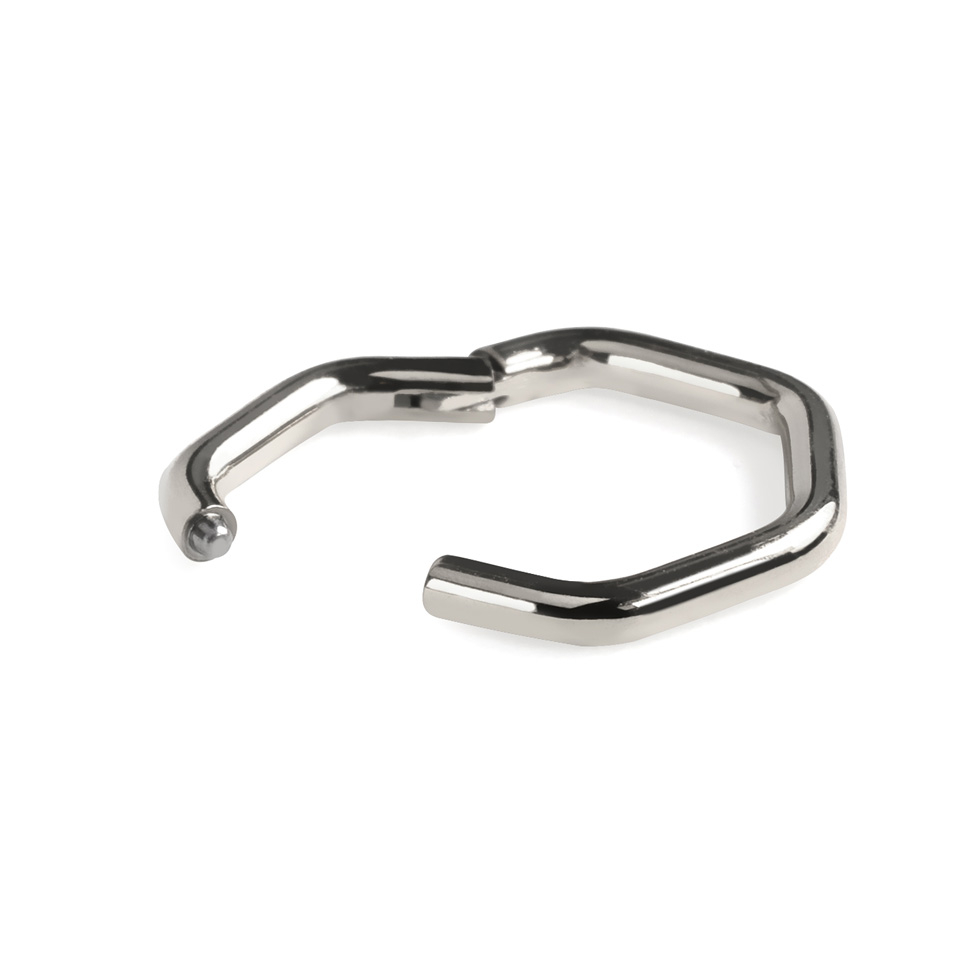 Zeshoekige titanium scharnierring