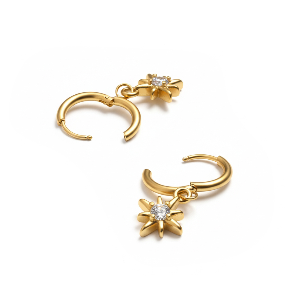 Tweetal huggies met zonnestraal bedel