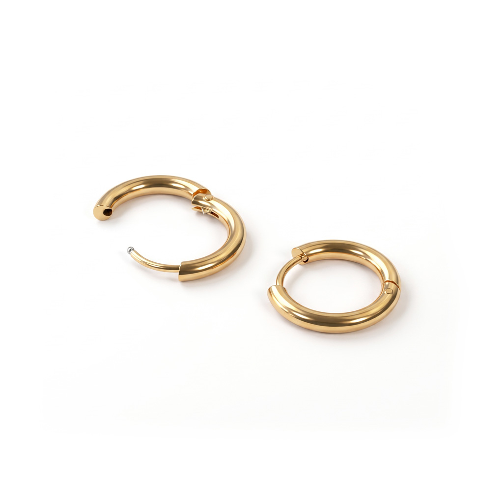 Paar klassieke ringen in verschillende maten