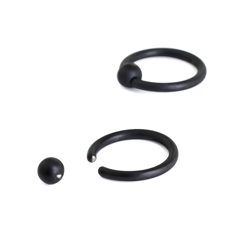 Matzwarte captive bead ring
