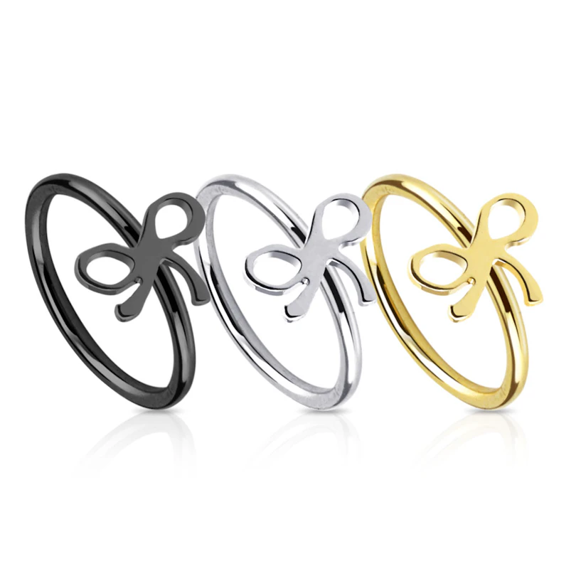 Ring met strik