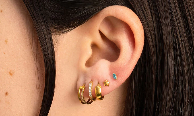 Titanium oorpiercingsieraden